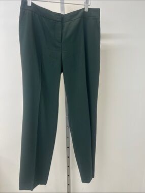Akris Dark Green Tailored Women's Trousers